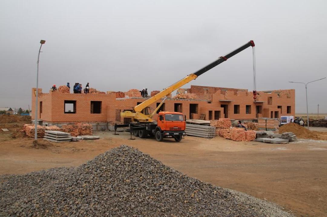 В Осакаровке построили современный элеватор на 25 тысяч тонн зерна