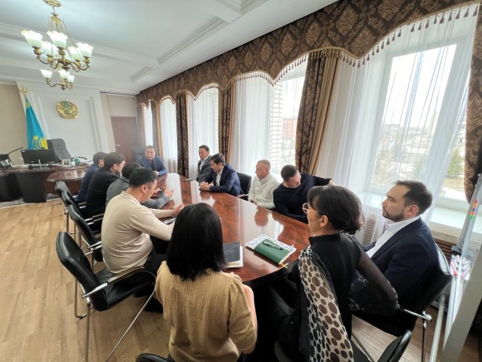 Состоялась рабочая встреча с представителями компании ТОО «Caspian Steel» 