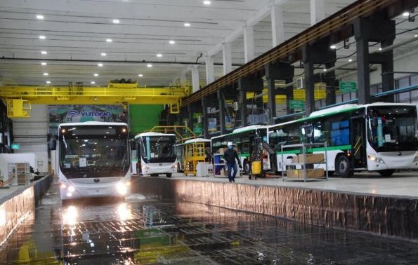 Как проходит производство автобусов на новом саранском заводе QazTehna