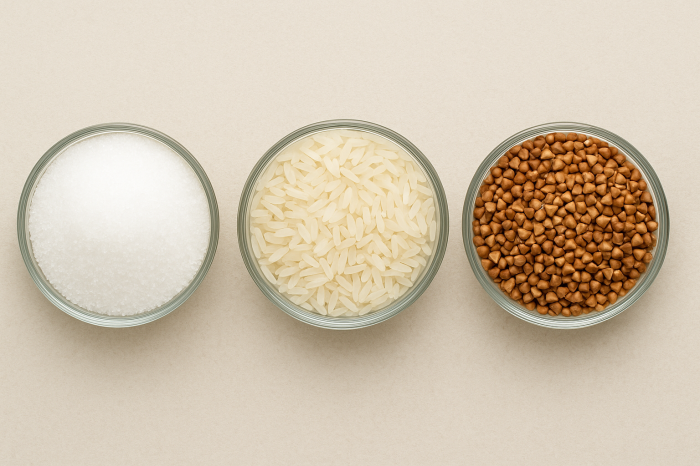 Официальный запрос на сахар, рис шлифованный, крупу гречневую