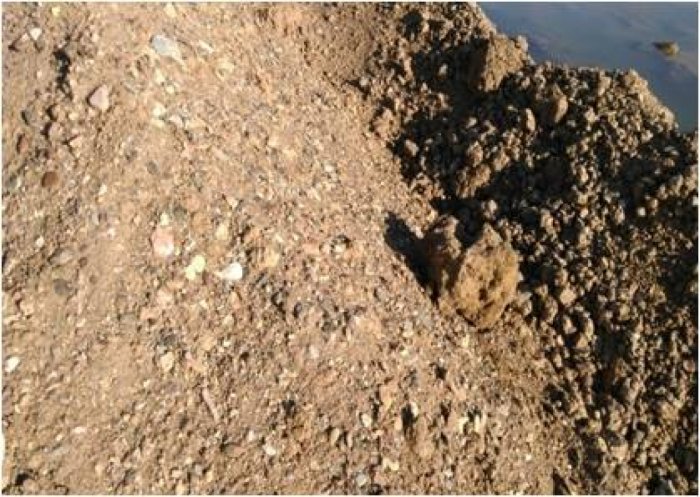 Добыча гравийно-песчаной смеси на месторождении Каракенгир в Улытауском районе Карагандинской области
